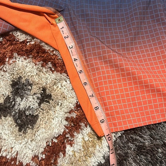 Lululemon Surge Short Blue and Orange Ombré Linerless - Picture 2 of 7